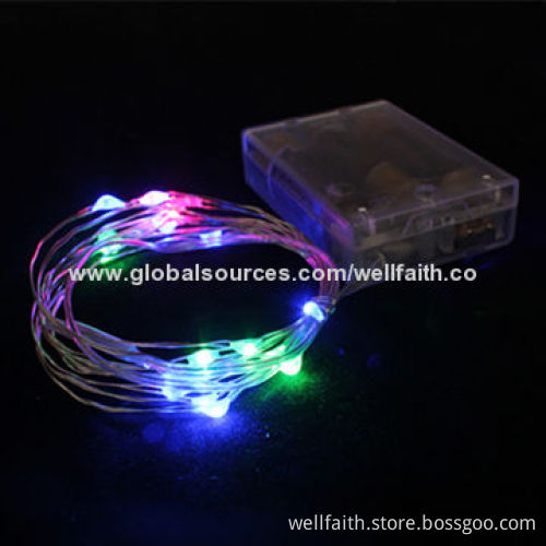 LED String Light with Christmas Decoration and Battery-powered